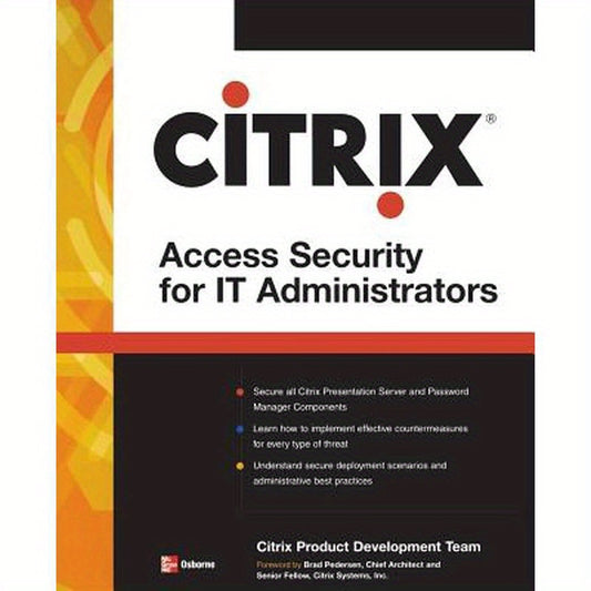 Citrix(r) Access Suite Security for It Administrators