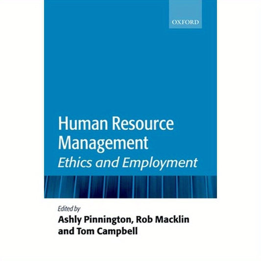 Human Resource Management: Ethics and Employment