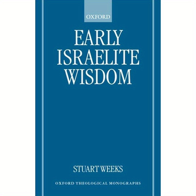 Early Israelite Wisdom