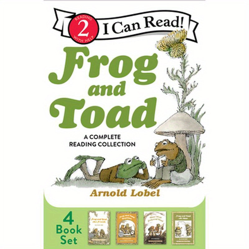 Frog and Toad: A Complete Reading Collection: A Box Set of All 4 Books from the Classic Animal Friendship and Adventure Series, Great for Growing Read