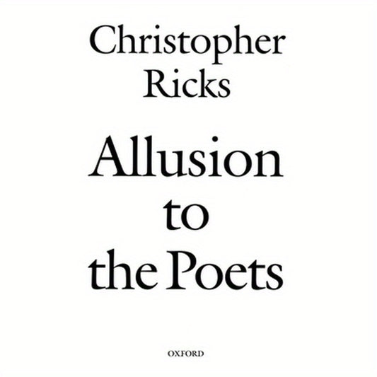 Allusion to the Poets