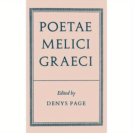 Poetae Melici Graeci