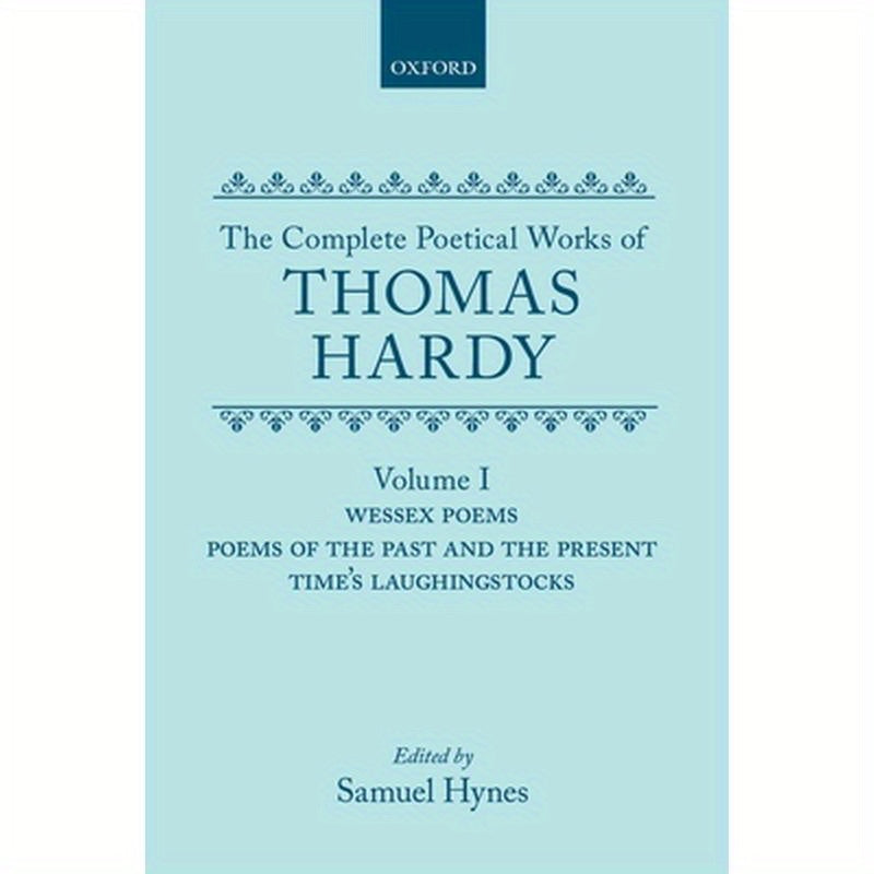 Hardy: Comp Poet Works Vol 1 Hcpw C