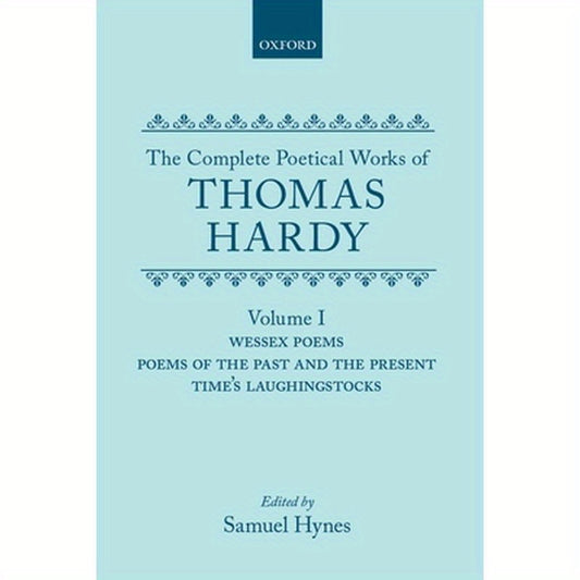 Hardy: Comp Poet Works Vol 1 Hcpw C