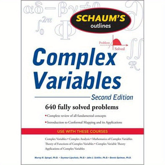 Schaum's Outline of Complex Variables, 2ed