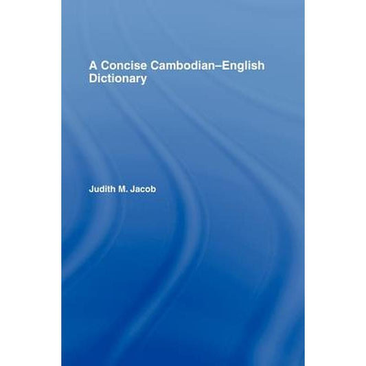 A Concise Cambodian-English Dictionary