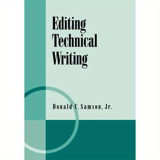 Editing Technical Writing