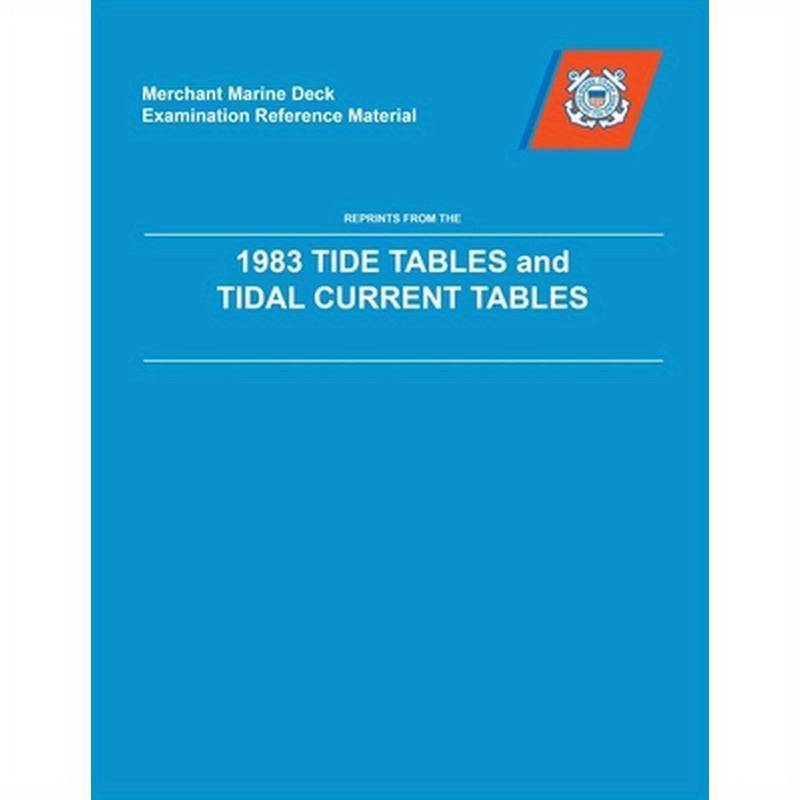 MMDREF Tide Tables & Tidal Current Tables 1983